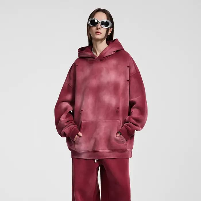 Sweat à capuche surdimensionné pour hommes