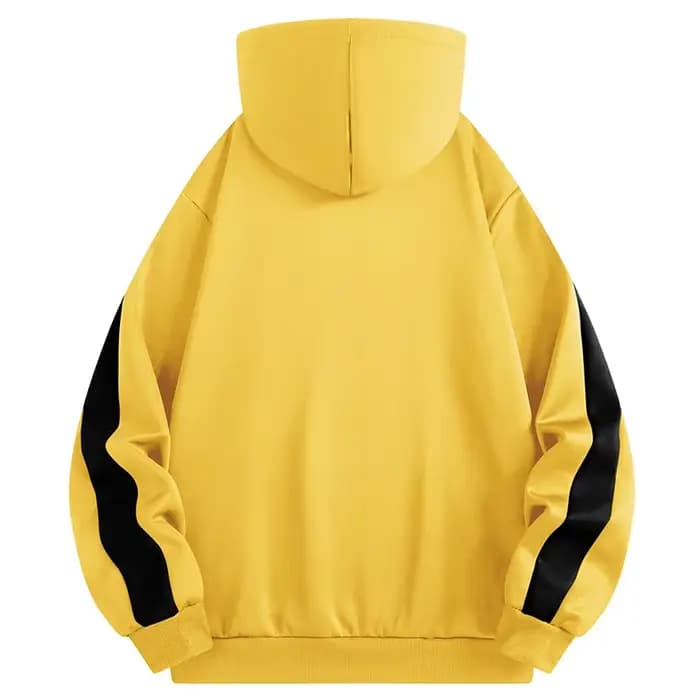 Sweat à capuche athlétique Colorblock Patchwork pour hommes