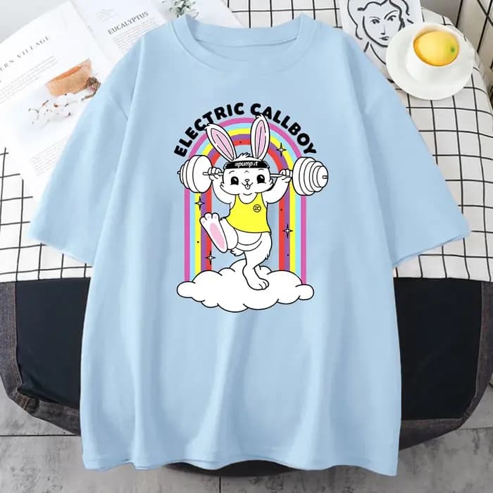 Garçon bande électrique Callboy T-shirts Style Grunge impression graphique t-shirt femmes/hommes