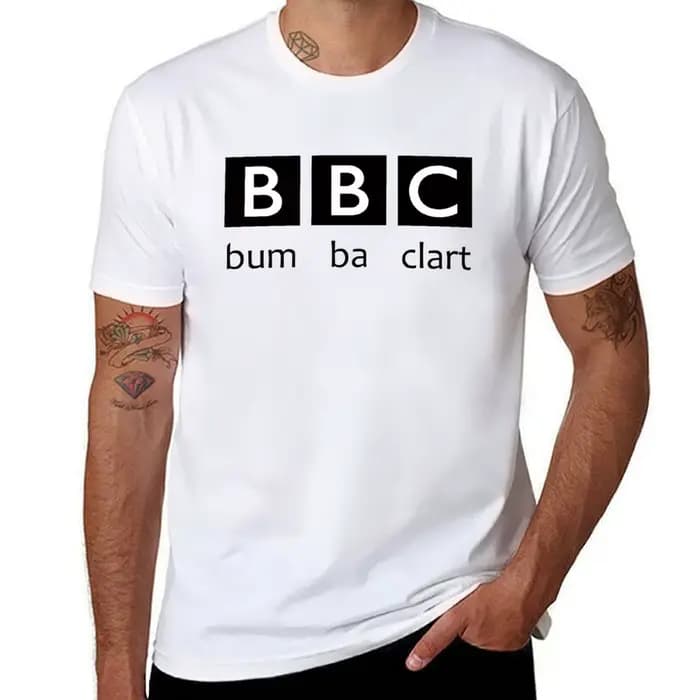 Bumbaclart Logo T-Shirt homme décontracté homme t-shirts pour hommes T-Shirt