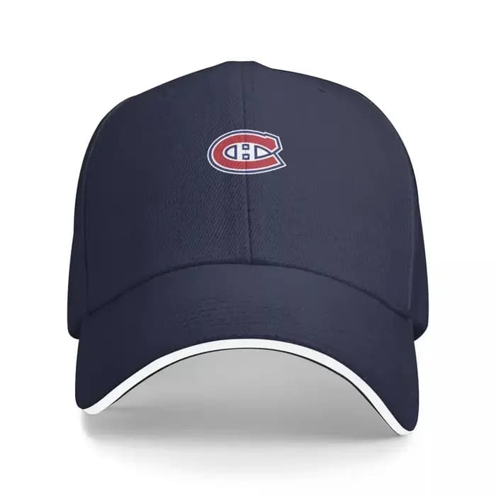 Casquette de Baseball avec logo des canadiens de Montréal