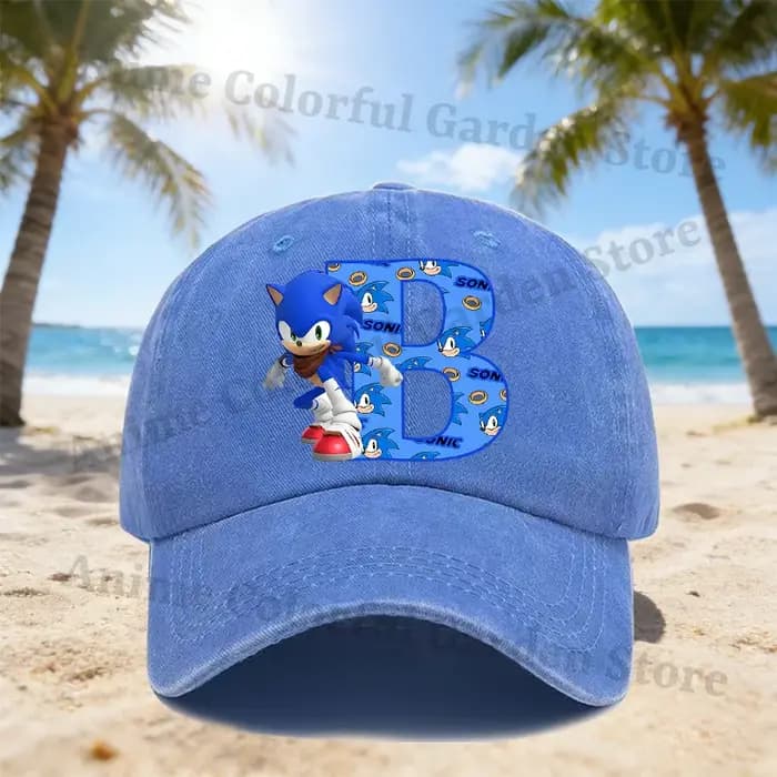 Casquette de baseball Anime Sonics pour hommes et femmes