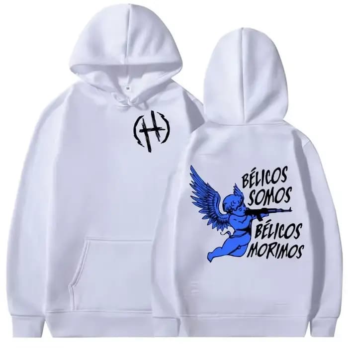 Sweat à capuche rétro à manches longues pour hommes et femmes