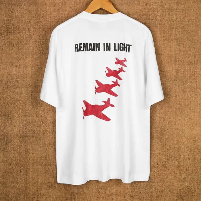 T-Shirt Talking Heads Remain In Light 80S Rock Band Music Reto