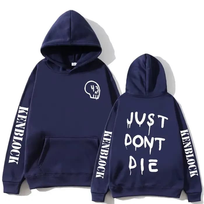 Just ne Die 43 Ken Block – sweat à capuche imprimé pour hommes et femmes