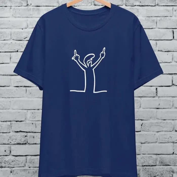 Angry La Linea T-Shirt unisexe pour hommes femmes la ligne Osvaldo Vintage cadeau drôle années 80 dessin animé été décontracté confort coton t-shirts