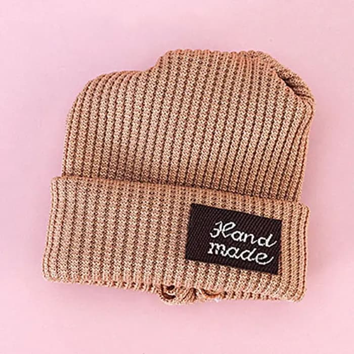 Bonnet de patin en laine tricotée à la mode