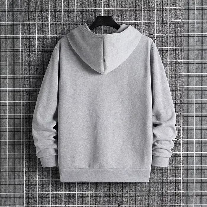Sweat à capuche urbain pour hommes 2025, haute qualité, couleur unie, manches longues, décontracté, sportif, vêtements d'extérieur, imprimé croix de jésus