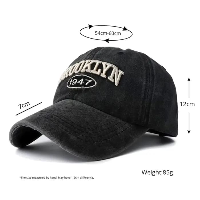 2025 haute qualité Brooklyn broderie Snapback chapeau pour hommes Vintage noir vert lavé casquettes de Baseball pour femmes Gorras Hombre