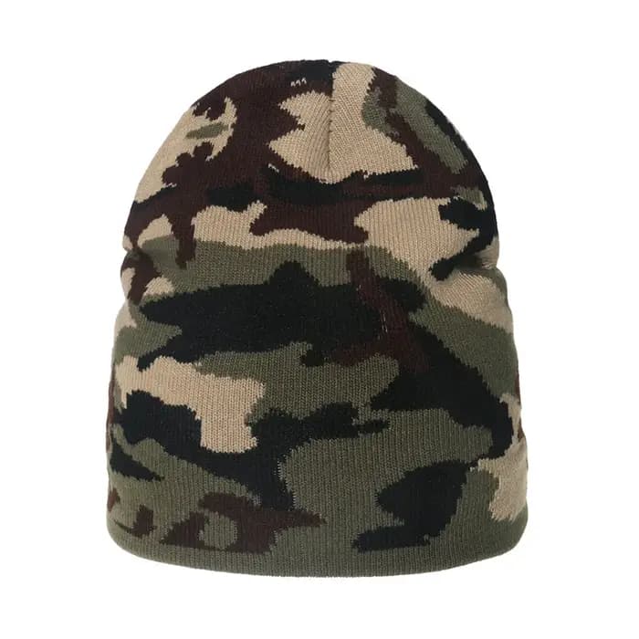 Chapeau tricoté de Camouflage pour femmes et hommes