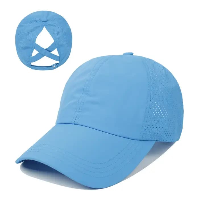 Casquettes de Baseball Queue de Cheval pour Femme