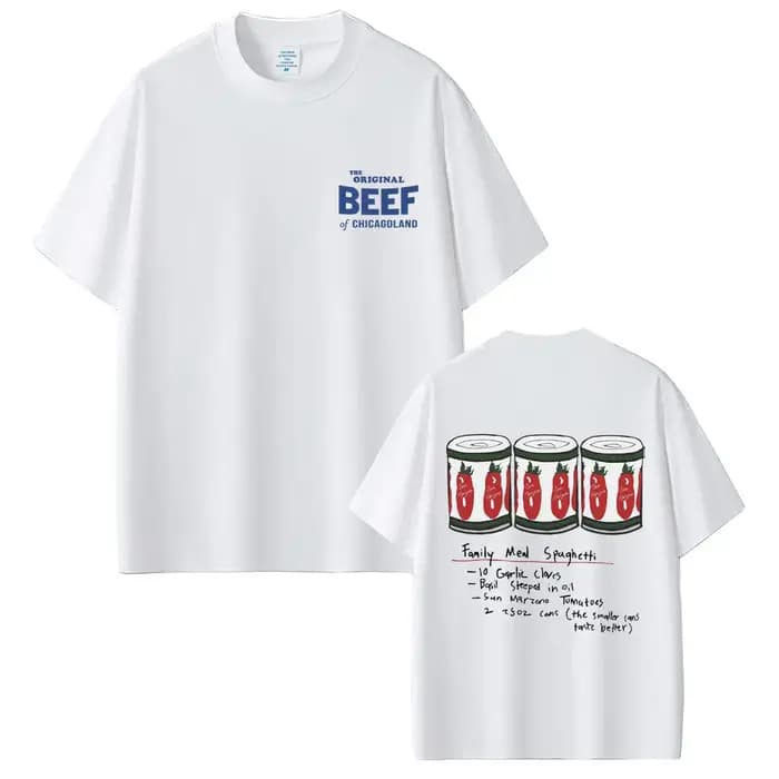 L'ours émission de télévision T-shirts l'origine boeuf de Chicagoland drôle Meme t-shirt été hommes femmes décontracté