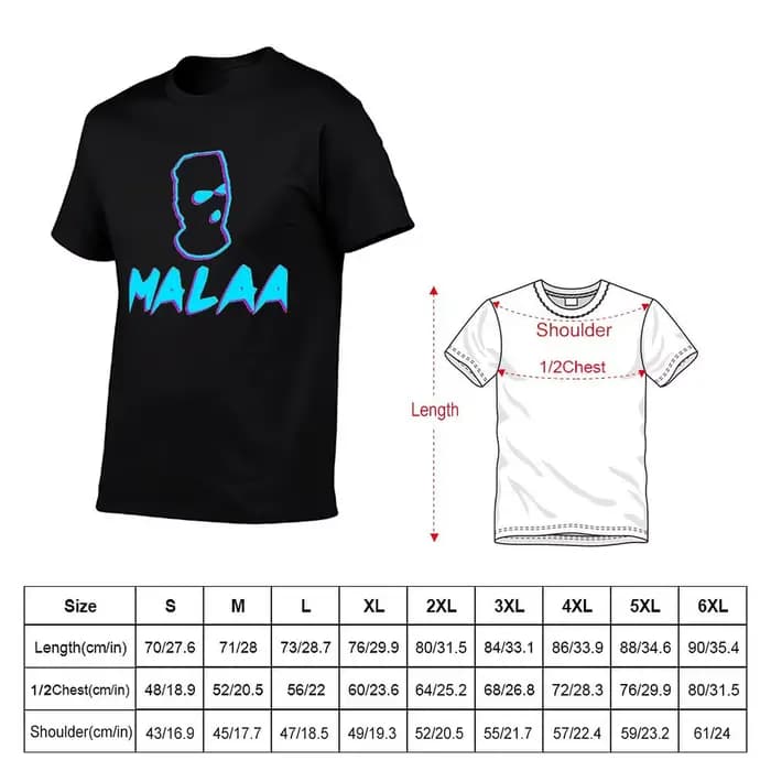 Malaa DJ T-shirt coloré pour homme
