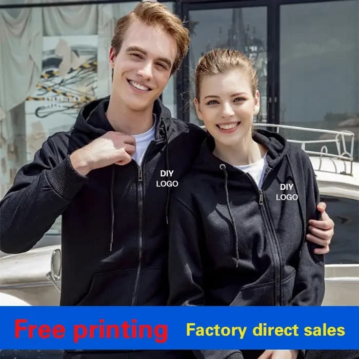 Sweat à capuche avec LOGO imprimé personnalisé