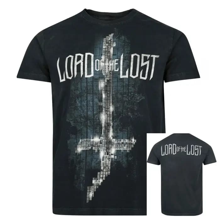 T-Shirt Ancient Noir Lord of The Lost pour hommes et femmes
