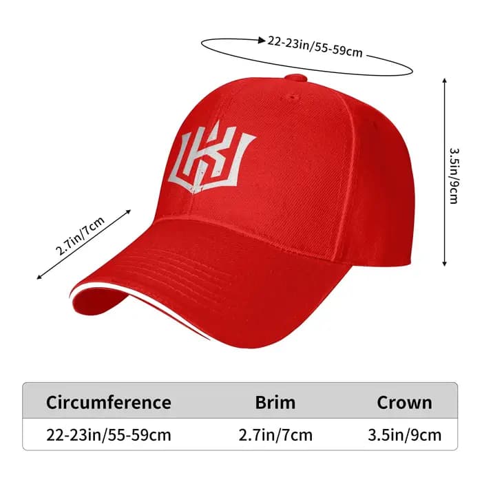 Casquette de baseball KT Wiz 2026 avec logo