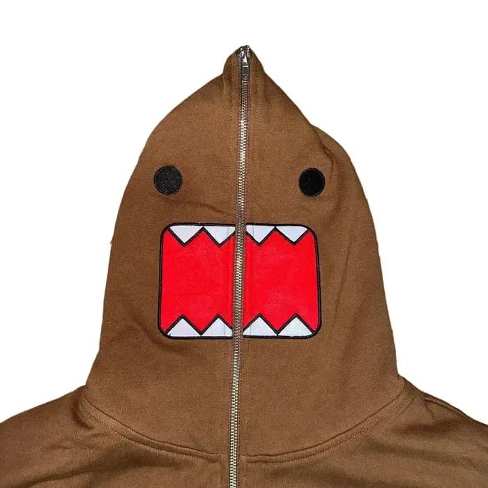 Y2k sweat à capuche nouveau Harajuku Hip-hop dessin animé imprimé pleine fermeture éclair