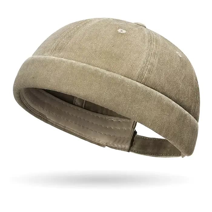 Casquette Docker en coton Wasic vintage pour hommes et femmes