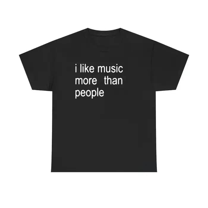 T-shirt humoristique en coton pour homme
