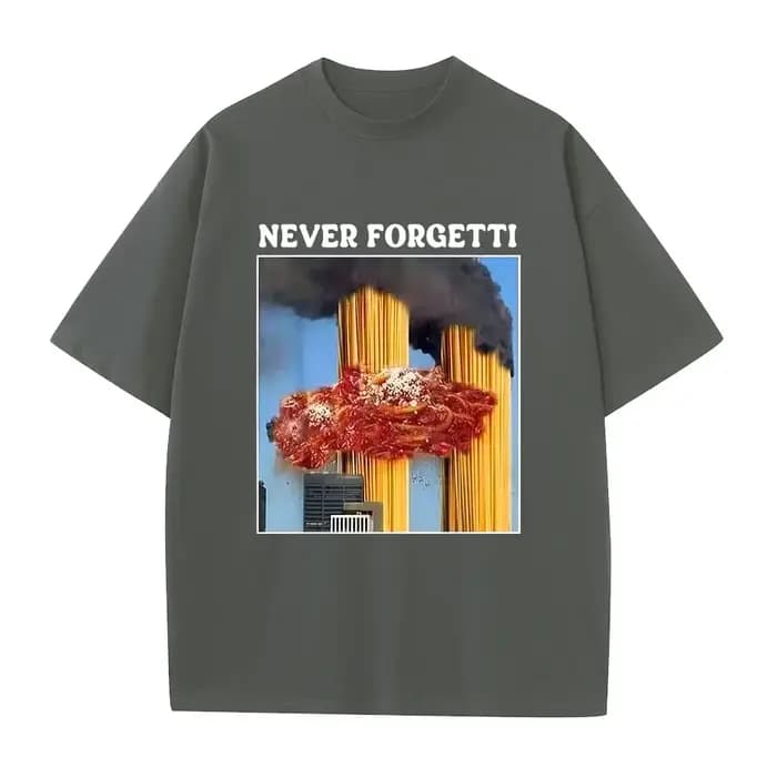 T-shirt graphique Never Forgetti 11 9