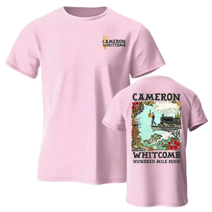 T-shirt Hundred Mile High CAMERON WHITCOMB Design Graphic Merch