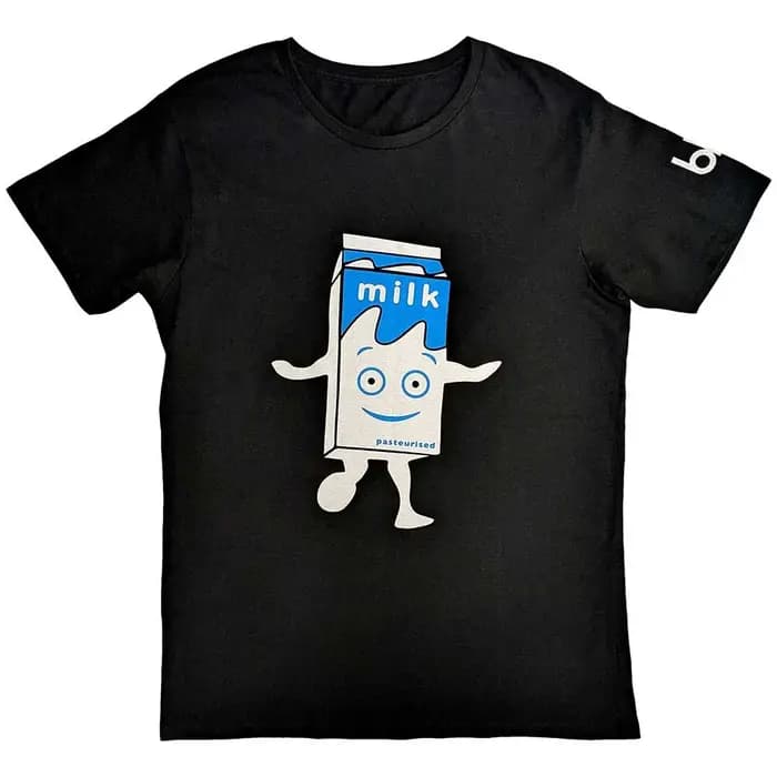 T-Shirt Milky Blur Band en coton pour hommes et femmes, Streetwear d'été