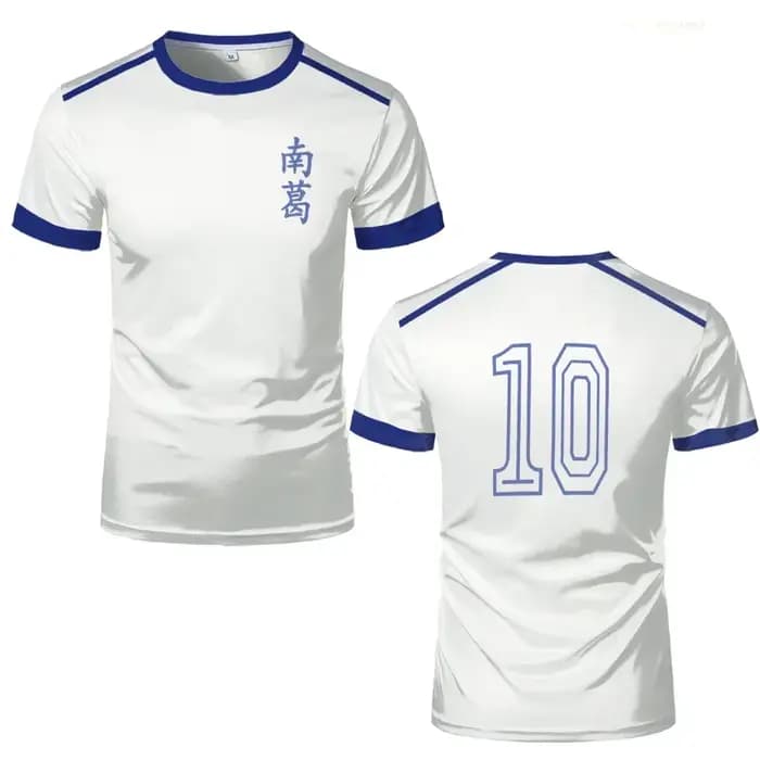 Capitaine graphique t-shirts été hommes Anime Football Club t-shirt 2024 équipe de Football haute qu