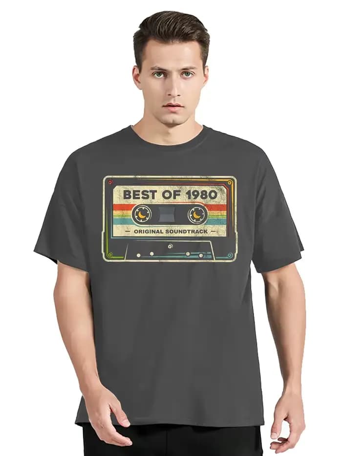 Hombre Séoul Vintage corée du sud T-Shirt Harajuku t-shirts Streetwear