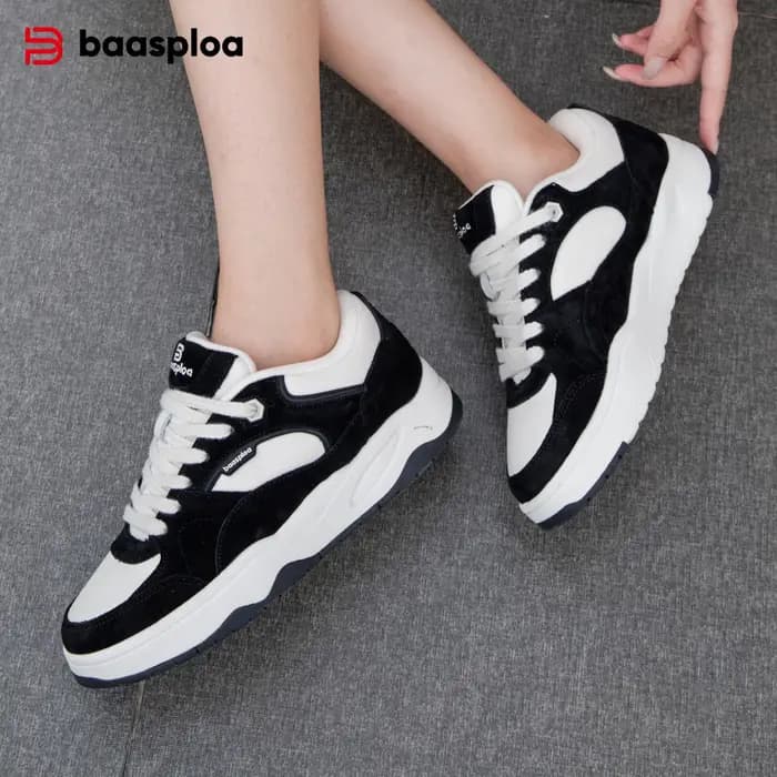 Baasploa – baskets décontractées en cuir pour femmes