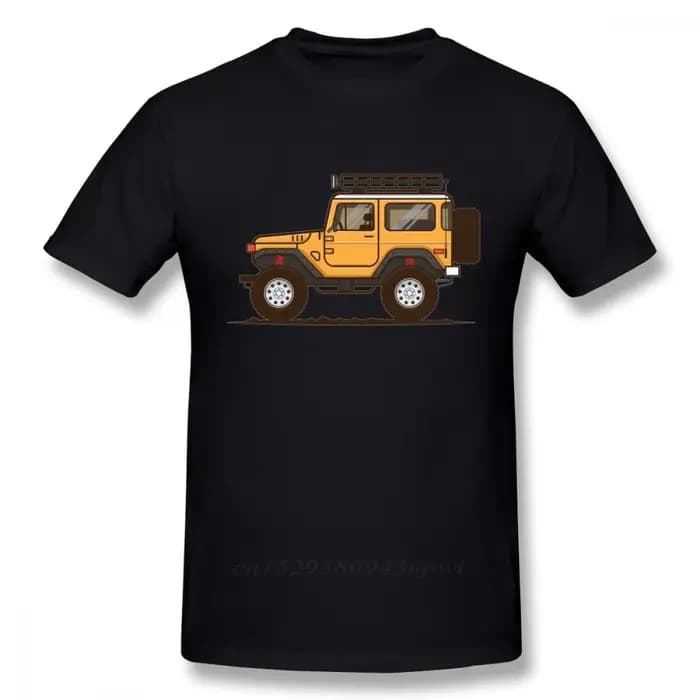 T-Shirt à Manches Courtes et Col Rond pour Homme