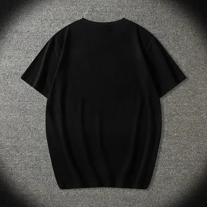 Brocart carpe broderie t-shirt hommes tricot vêtements Kpop Hippie surdimensionné T-Shirts