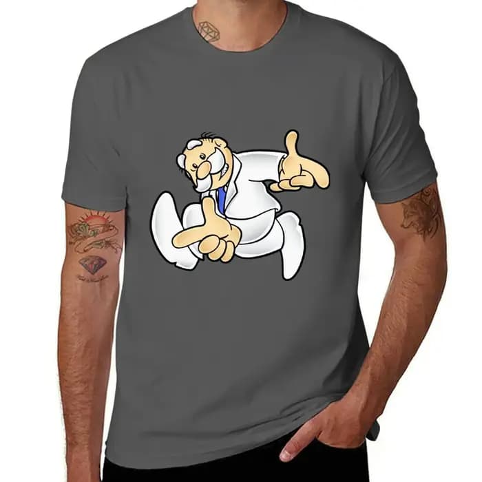 Dr Simi aventure T-Shirt hommes t-shirts graphiques