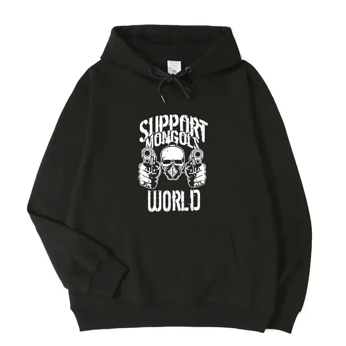 Sweat à capuche unisexe pour hommes et femmes, Hurcycles Club Mongols MC