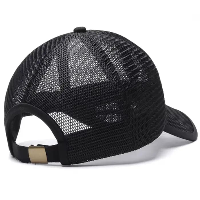 Casquette de baseball grande taille en maille intégrale pour l'été