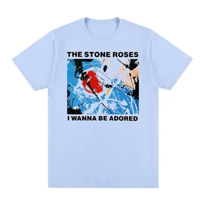 T-shirt en coton pour homme et femme, unisexe, motifs de Roses et de pierres précieuses