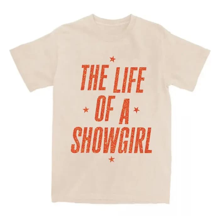La vie d'une Showgirl Album T-shirt coton à manches courtes femmes t-shirts décontracté