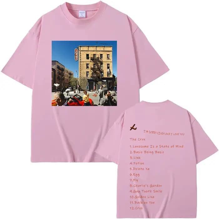 Joe Keery 2025 nouveau T-shirt Djo De Crux Album