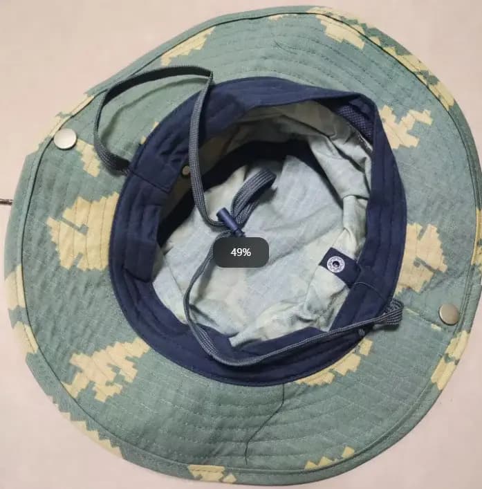 Chapeau Boonie camouflage jaune russe vintage pour homme