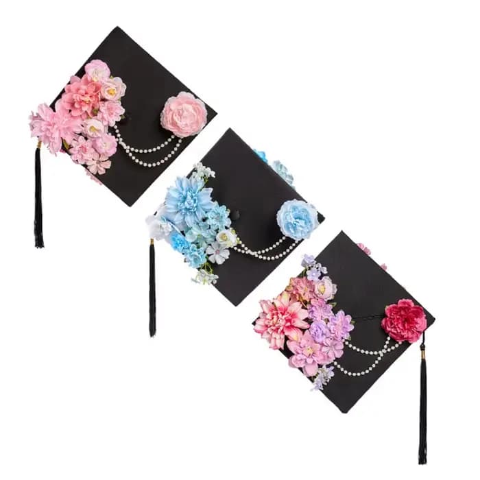 Casquette Trencher à fleurs