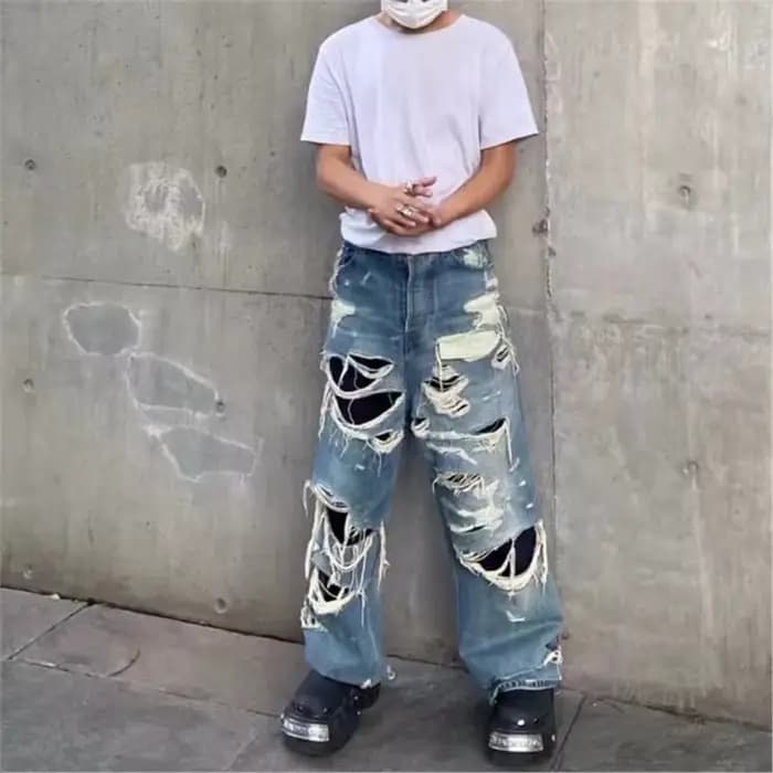 Jean à jambes droites pour hommes