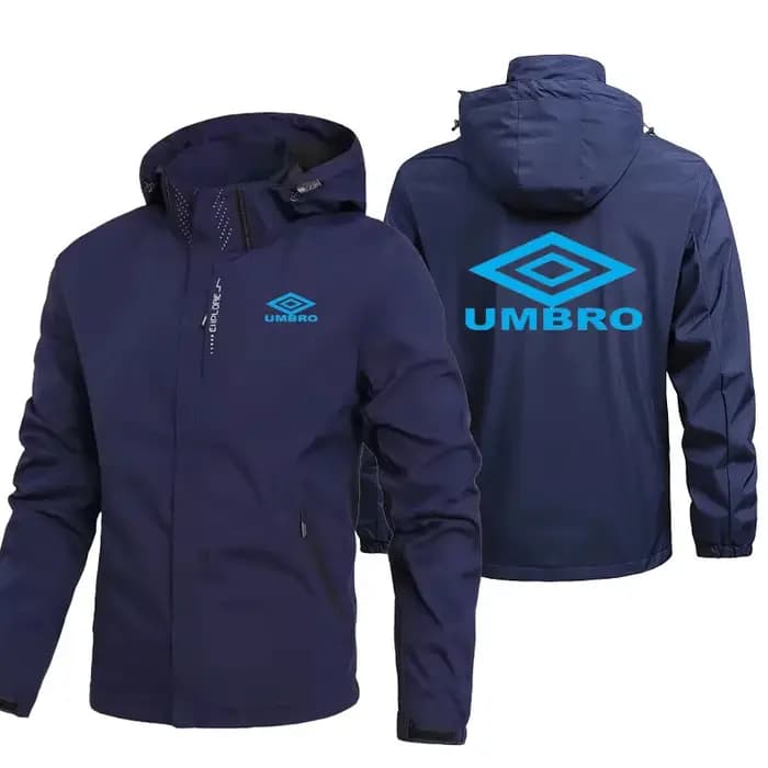 Veste UMBRO LOGO - Veste imperméable à capuche pour homme