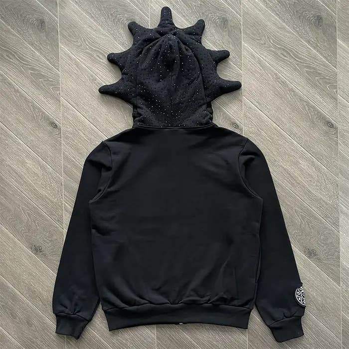 Glo Gang The Glory Sweat à capuche zippé complet brodé Hot Diamond Pull