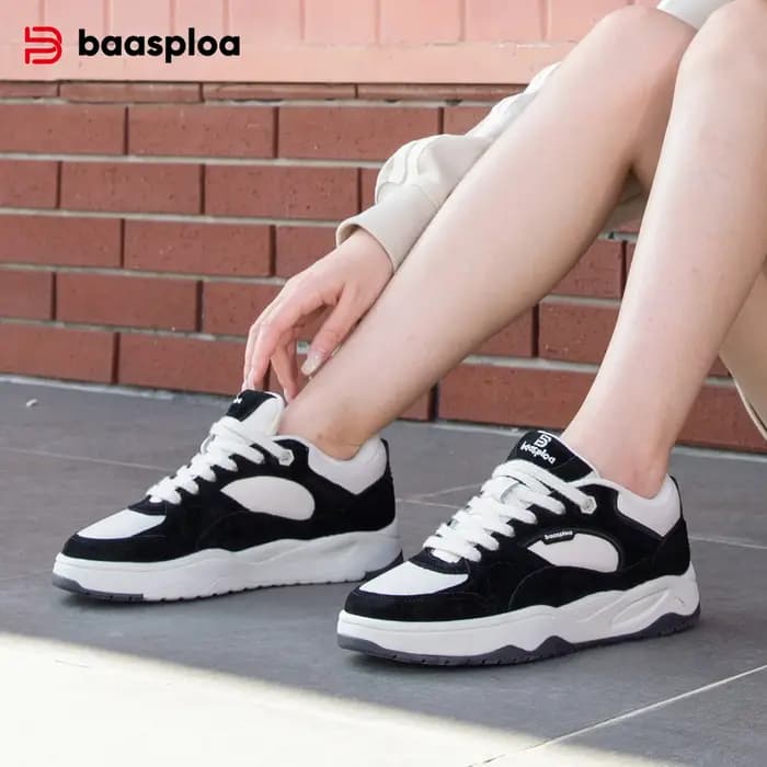 Baasploa – baskets décontractées en cuir pour femmes
