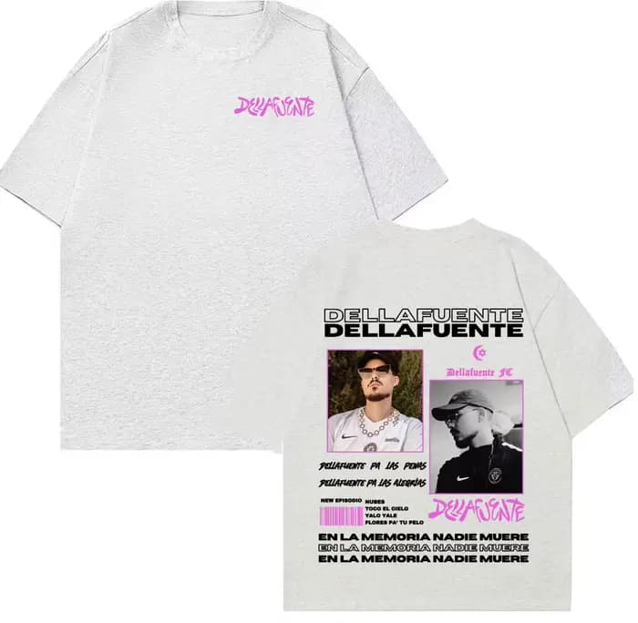 T-shirts graphiques Rapper Dellafuente Tour pour hommes et femmes