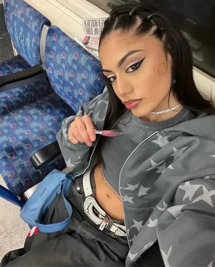Sweat à capuche en polaire à étoiles pour femme