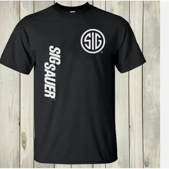 Sig inspiré des armes à feu tactiques Logo t-shirt Style militaire S 5Xl