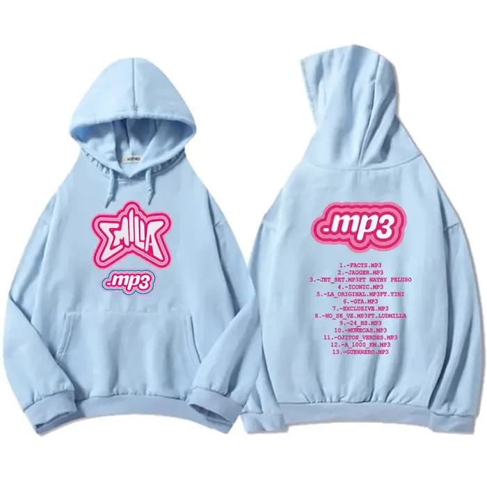 Hommes vêtements MP3 Emilia Mernes sweats à capuche impression graphique