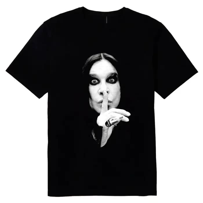 Ozzy Osbourne Heavy Metal Legend T-shirt noir femmes col rond T-shirt réimpression humoristique T-sh