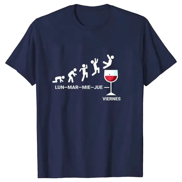 T-shirts imprimés Viernes Beer pour femmes et hommes