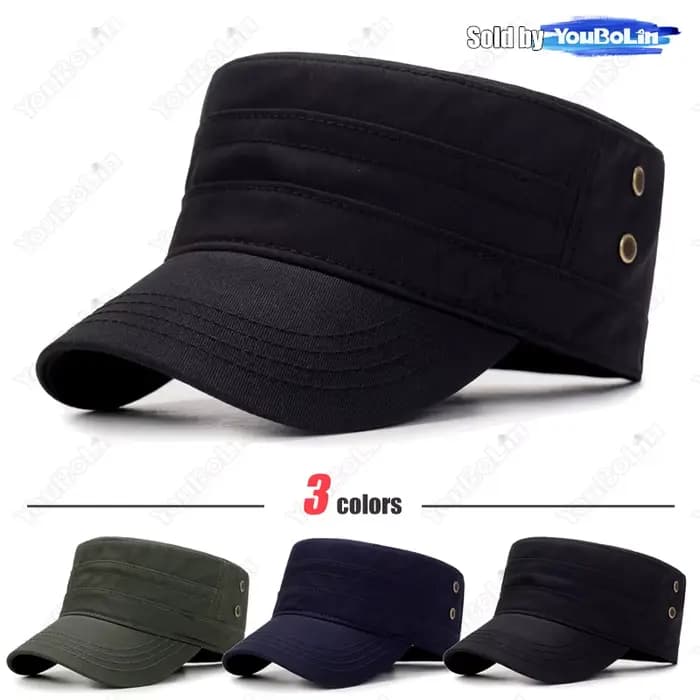 Casquette plate réglable unisexe avec logo en métal, casquettes de camionneur en coton, chapeau de sport décontracté en plein air, chapeaux de papa classiques, hommes et femmes, nouvelle mode